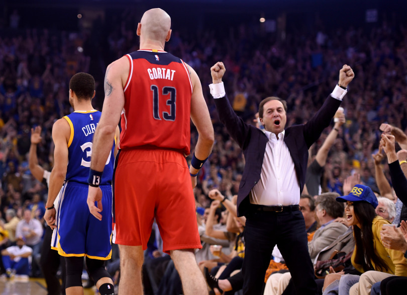 Golden State Warriors Washington Wizards game at Oracle Arena in Oakland