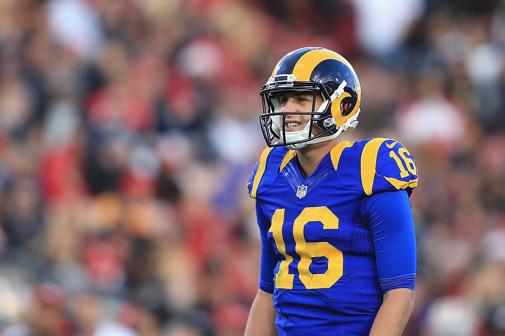 Jared Goff improving in second year