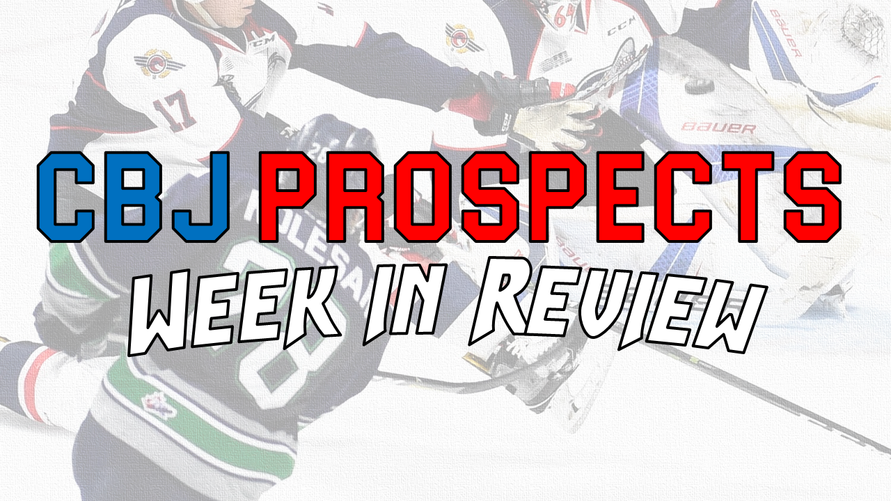 CBJ Prospects Week 18