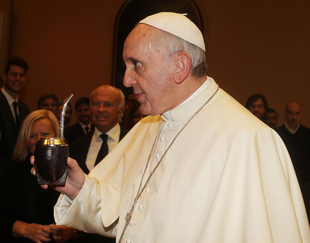 Pope Francis Meets FC Parma