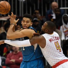 NBA: Minnesota Timberwolves at Atlanta Hawks