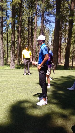 Steph getting #lockedin for the final 3 holes of the tournament