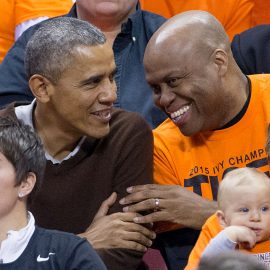 Obama Attends First Round of the Women's NCAA Tournament
