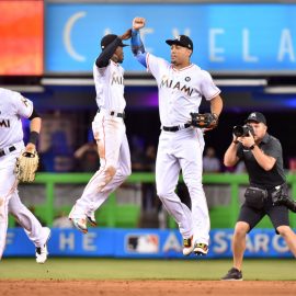 San Francisco Giants v Miami Marlins