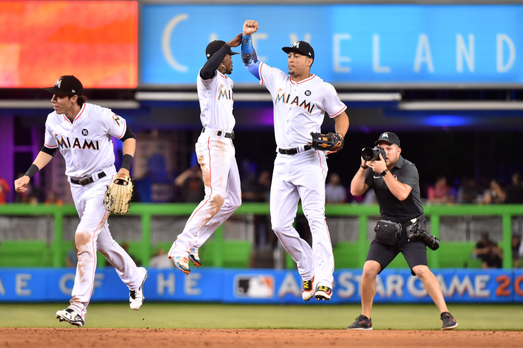 San Francisco Giants v Miami Marlins