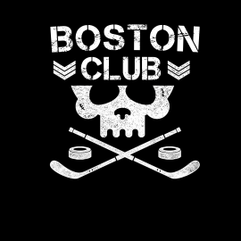 Boston Bruins Bullet Club black bg