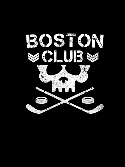 Boston Bruins Bullet Club black bg