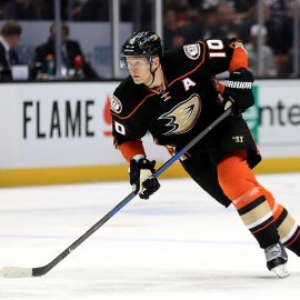 ANAHEIM, CA - NOVEMBER 29: Corey Perry #10 of the Anaheim Ducks skates up ice during the third period of a game against the Montreal Canadiens at Honda Center on November 29, 2016 in Anaheim, California. (Photo by Sean M. Haffey/Getty Images)