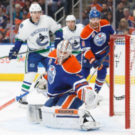 Vancouver Canucks v Edmonton Oilers