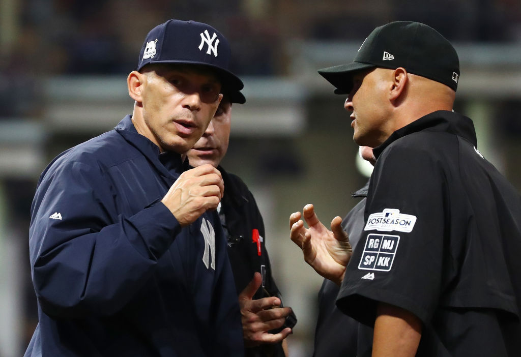 Divisional Round - New York Yankees v Cleveland Indians - Game Two