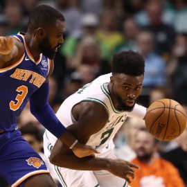 New York Knicks v Boston Celtics