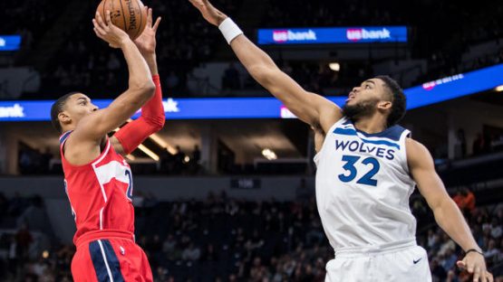 NBA: Washington Wizards at Minnesota Timberwolves