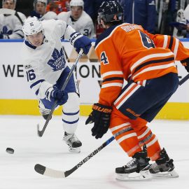 NHL: Toronto Maple Leafs at Edmonton Oilers