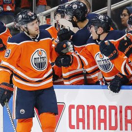 NHL: Philadelphia Flyers at Edmonton Oilers