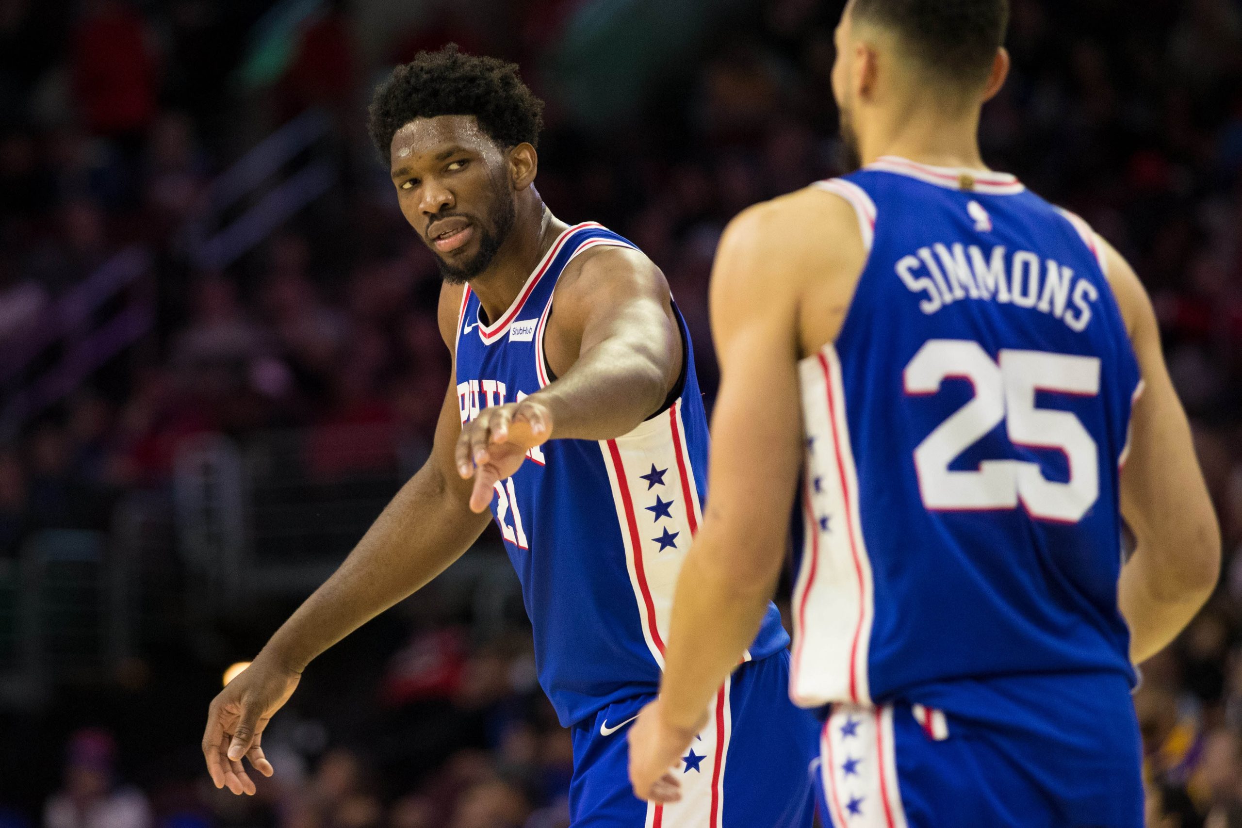 NBA: Los Angeles Lakers at Philadelphia 76ers