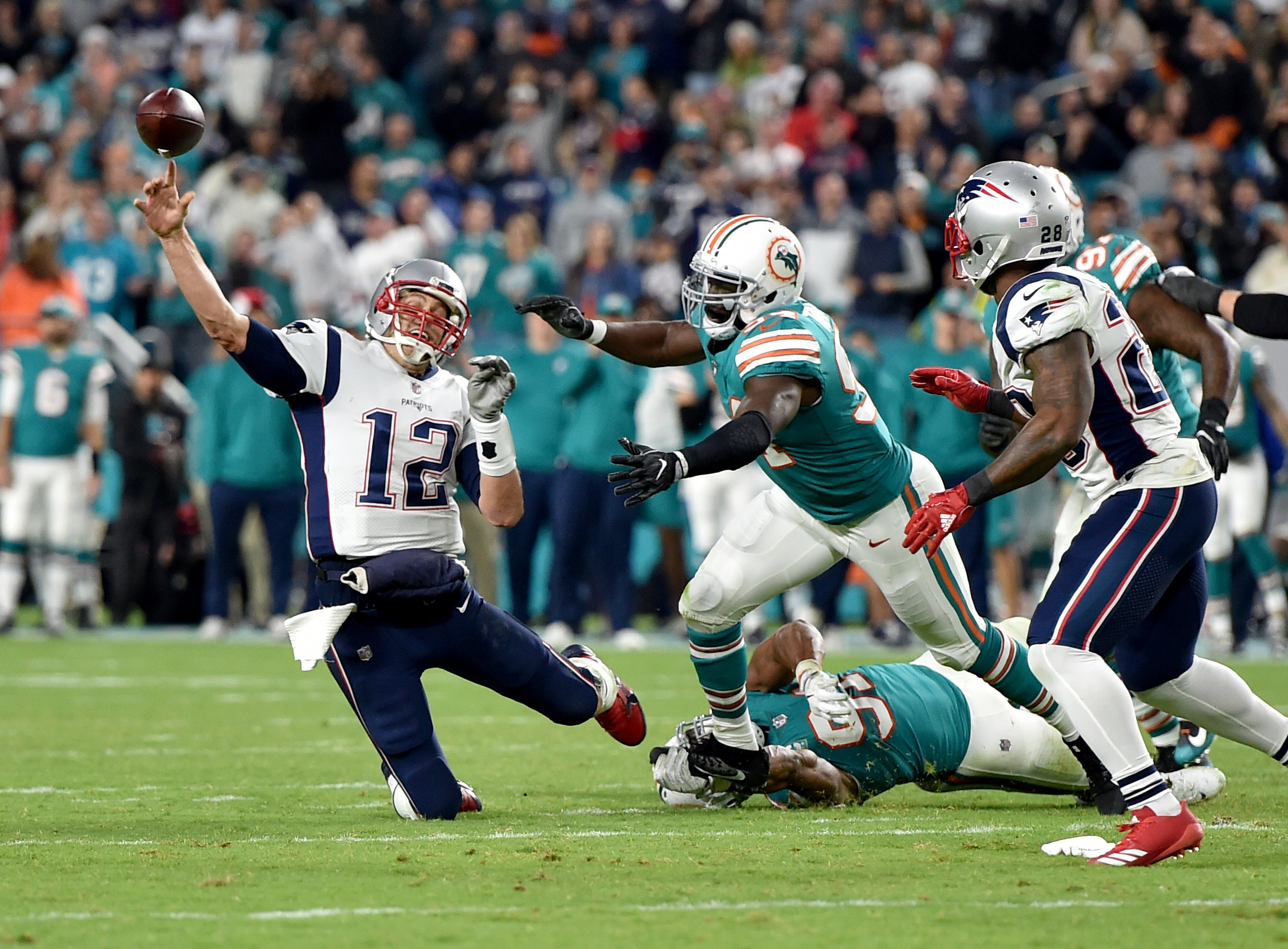 NFL: New England Patriots at Miami Dolphins