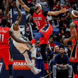 NBA: Milwaukee Bucks at New Orleans Pelicans