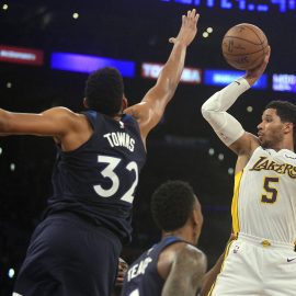 NBA: Minnesota Timberwolves at Los Angeles Lakers