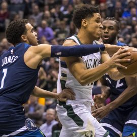 NBA: Minnesota Timberwolves at Milwaukee Bucks