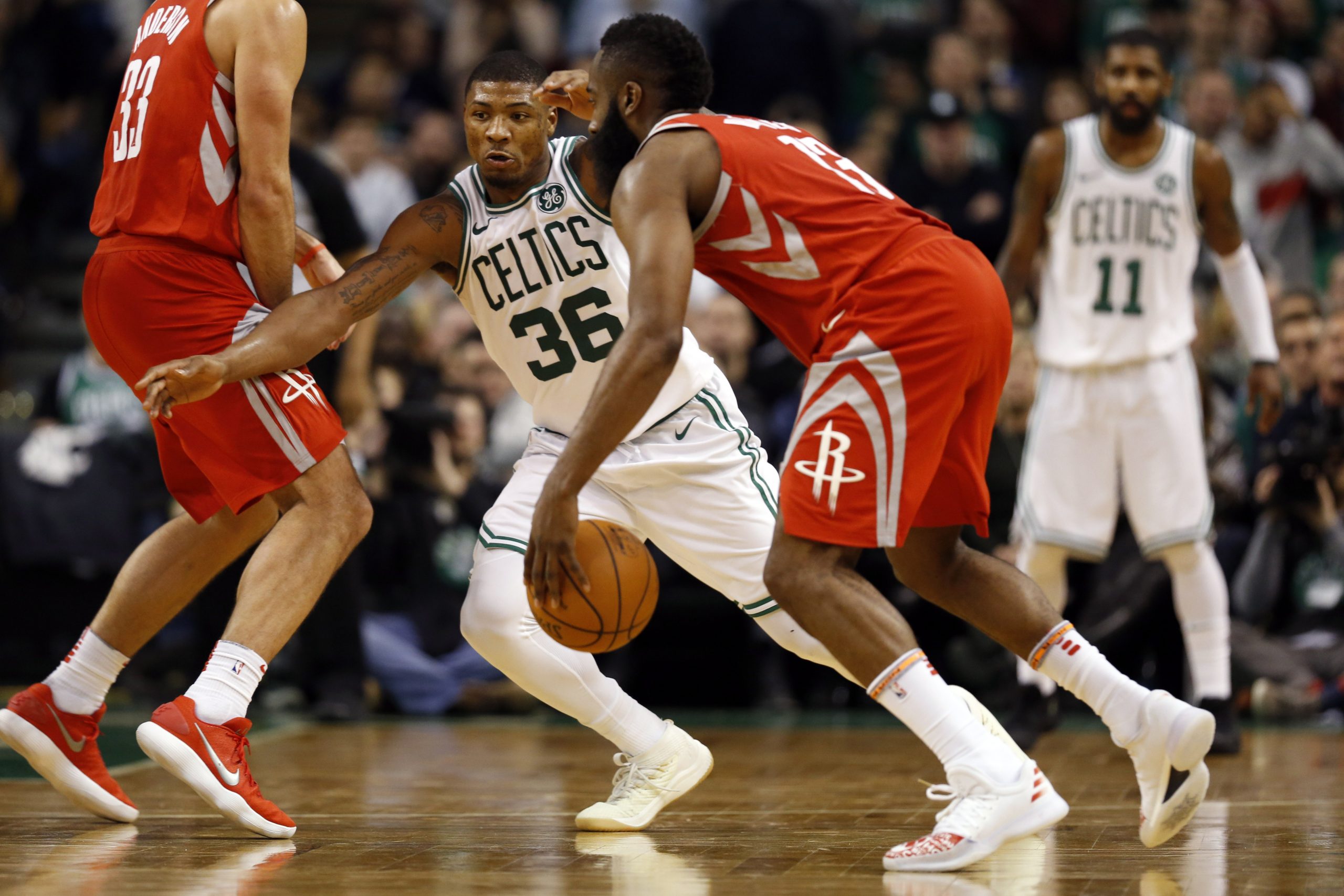 NBA: Houston Rockets at Boston Celtics