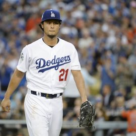 MLB: World Series-Houston Astros at Los Angeles Dodgers