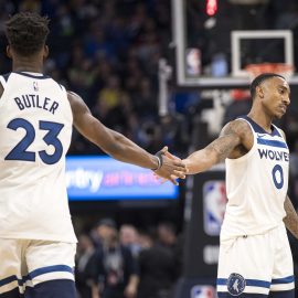 NBA: Oklahoma City Thunder at Minnesota Timberwolves