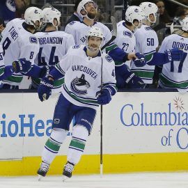 NHL: Vancouver Canucks at Columbus Blue Jackets