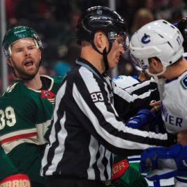 NHL: Vancouver Canucks at Minnesota Wild