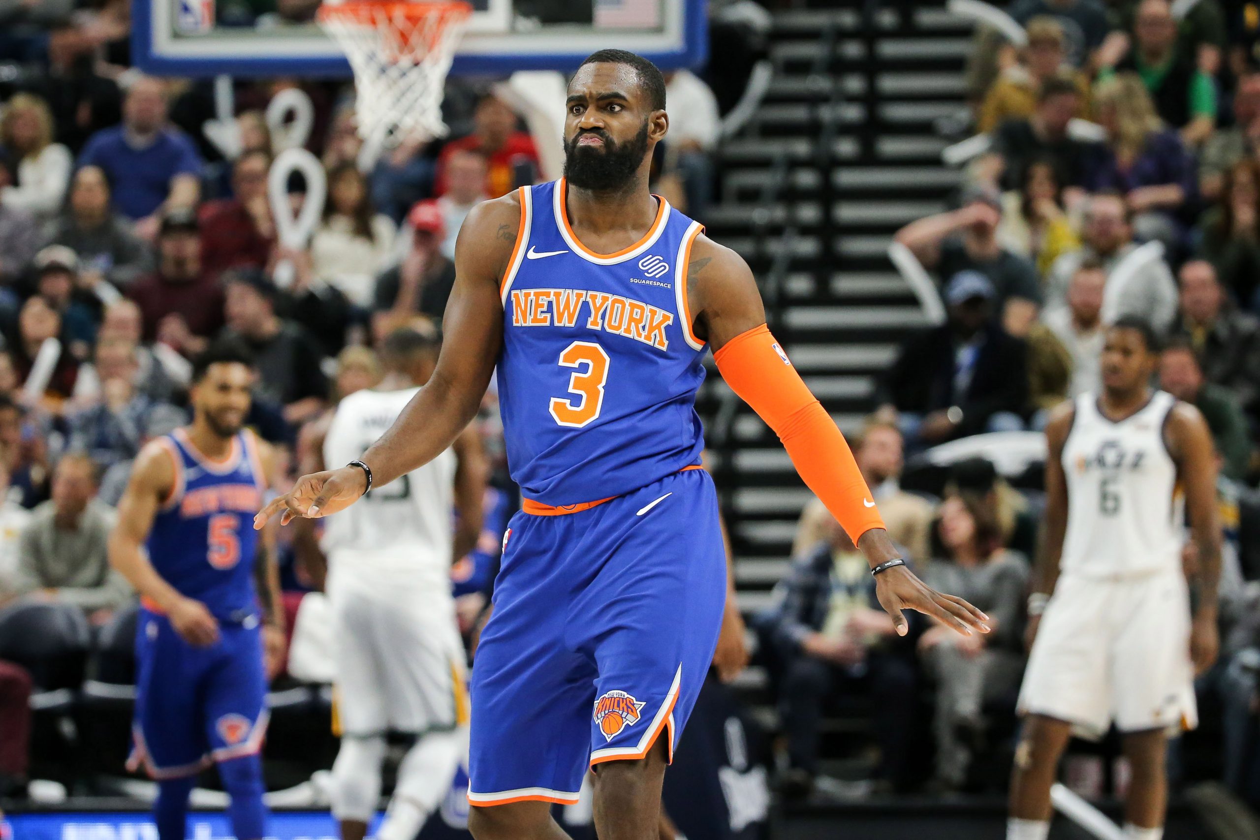 NBA: New York Knicks at Utah Jazz