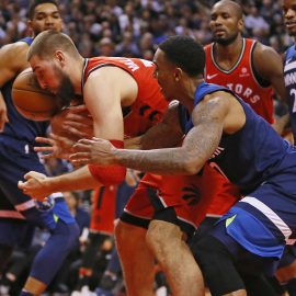 NBA: Minnesota Timberwolves at Toronto Raptors