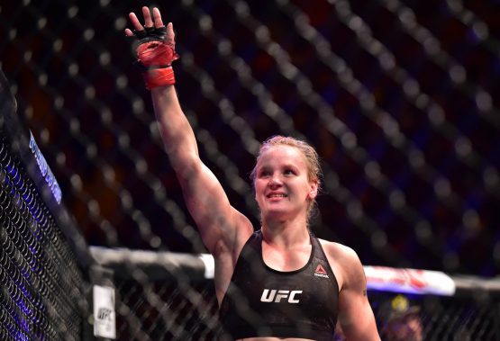 valentina shevchenko celebrates win over priscila cachoeira