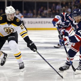 NHL: Boston Bruins at New York Rangers