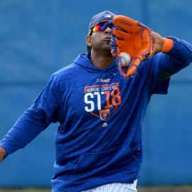 MLB: New York Mets-Workouts