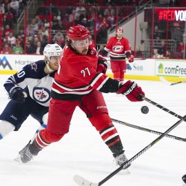 NHL: Winnipeg Jets at Carolina Hurricanes