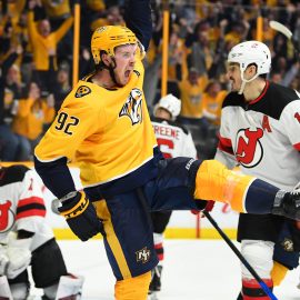 NHL: New Jersey Devils at Nashville Predators