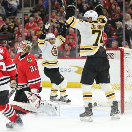 NHL: Boston Bruins at Chicago Blackhawks