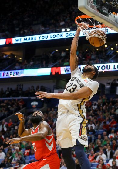 NBA: Houston Rockets at New Orleans Pelicans