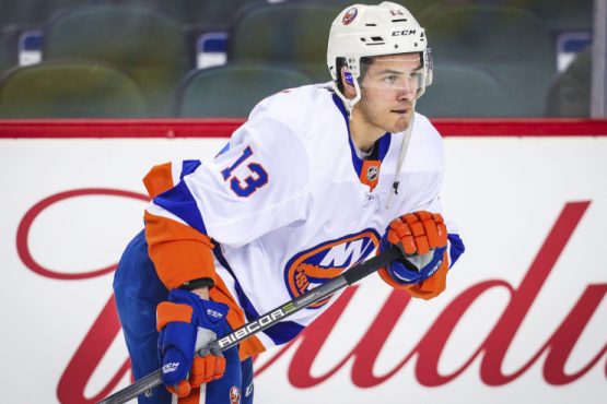 NHL: New York Islanders at Calgary Flames