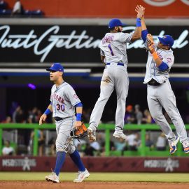 MLB: New York Mets at Miami Marlins