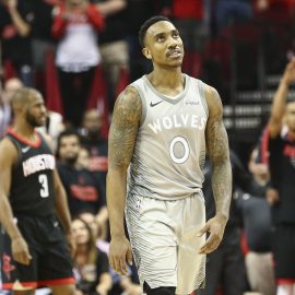 NBA: Playoffs-Minnesota Timberwolves at Houston Rockets