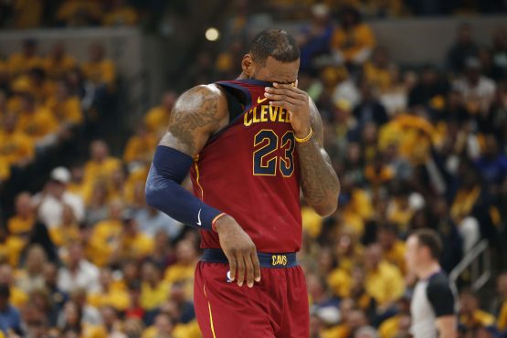 NBA: Playoffs-Cleveland Cavaliers at Indiana Pacers