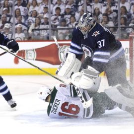 NHL: Stanley Cup Playoffs-Minnesota Wild at Winnipeg Jets