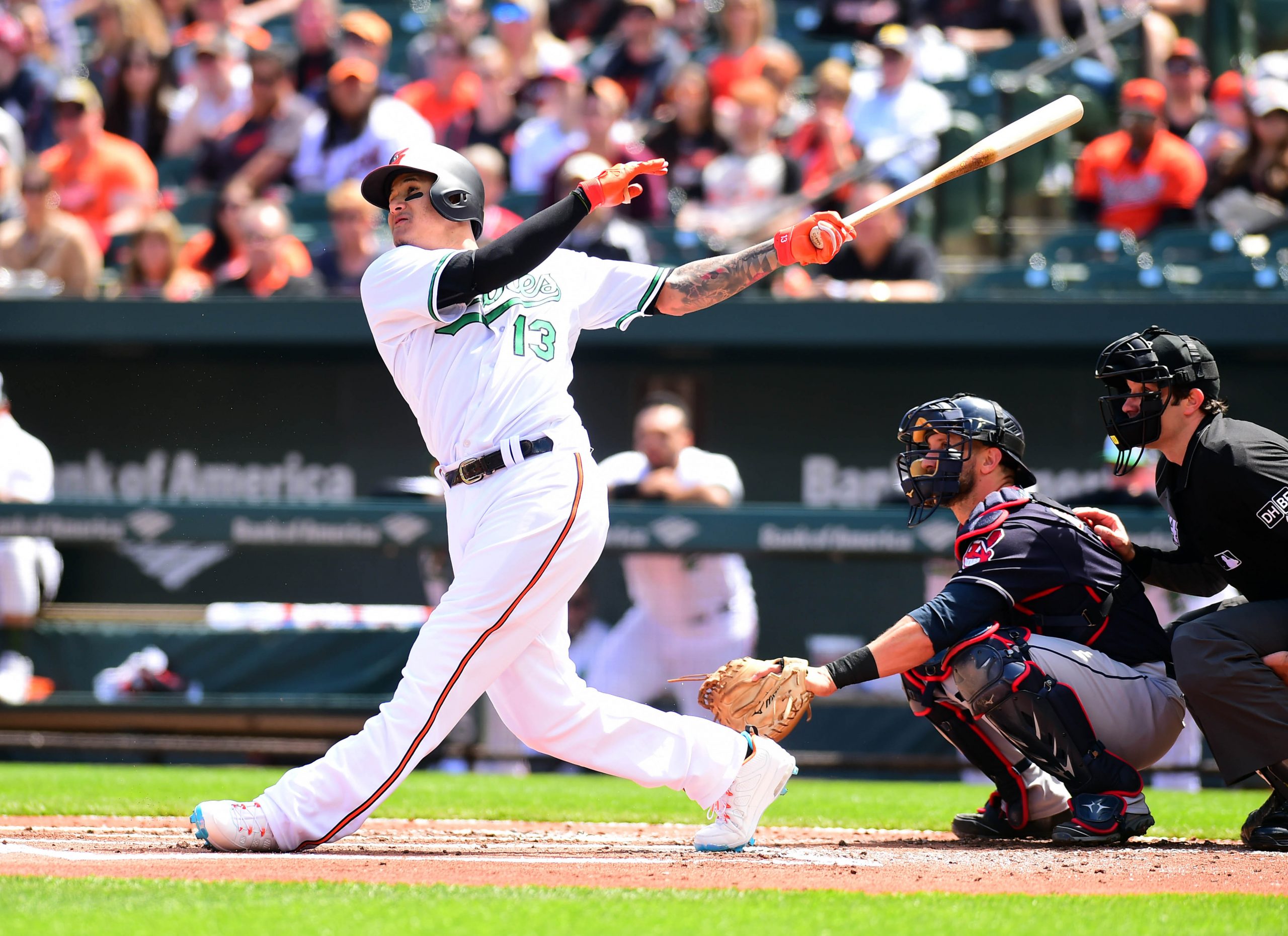 MLB: Cleveland Indians at Baltimore Orioles