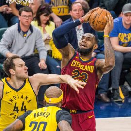 NBA: Playoffs-Cleveland Cavaliers at Indiana Pacers