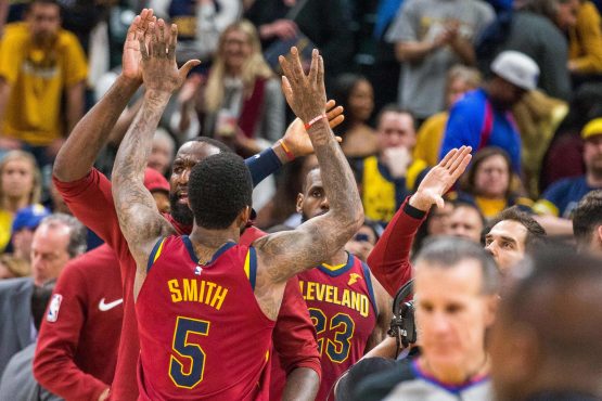 NBA: Playoffs-Cleveland Cavaliers at Indiana Pacers