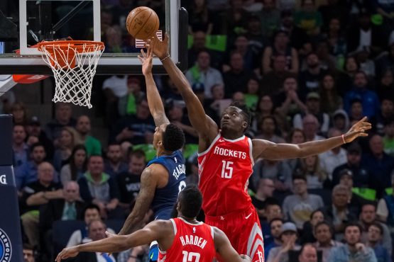 NBA: Playoffs-Houston Rockets at Minnesota Timberwolves