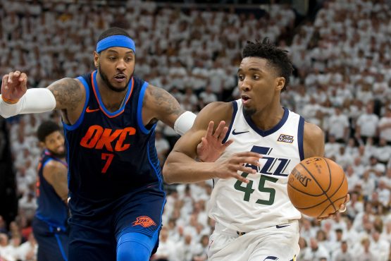 NBA: Playoffs-Oklahoma City Thunder at Utah Jazz