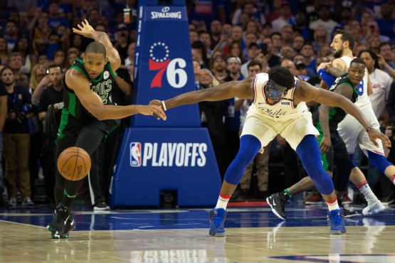 NBA: Playoffs-Boston Celtics at Philadelphia 76ers