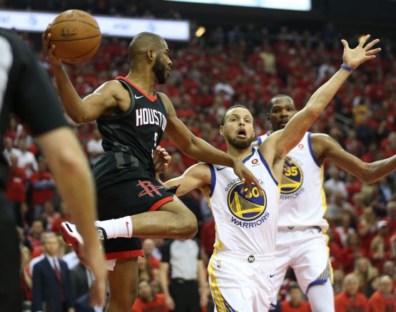 NBA: Playoffs-Golden State Warriors at Houston Rockets