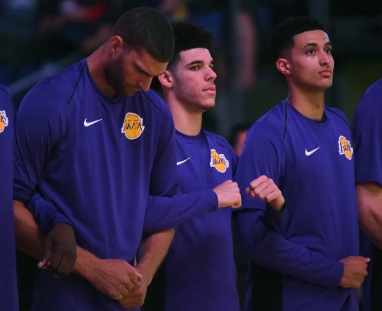 NBA: Preseason-Denver Nuggets at Los Angeles Lakers